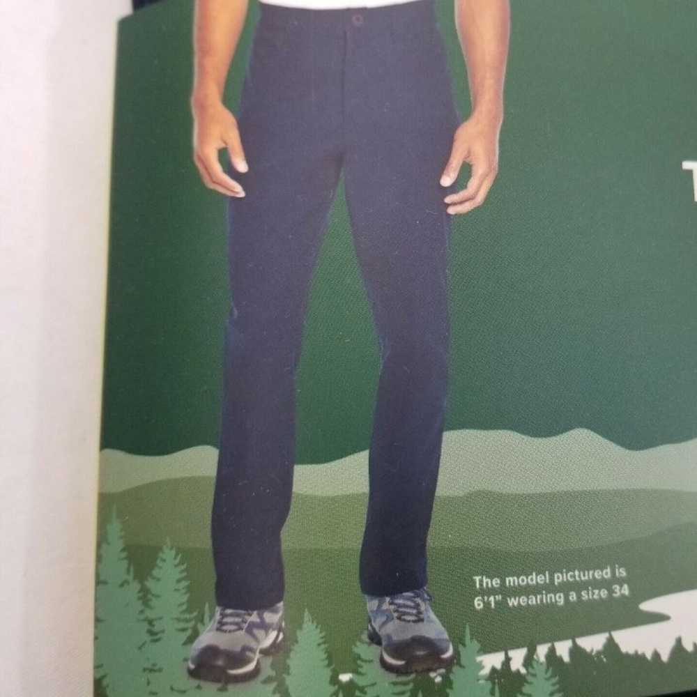 New Orvis Classic Navy Stretch Trek Cargo Pant 32X32 NWT